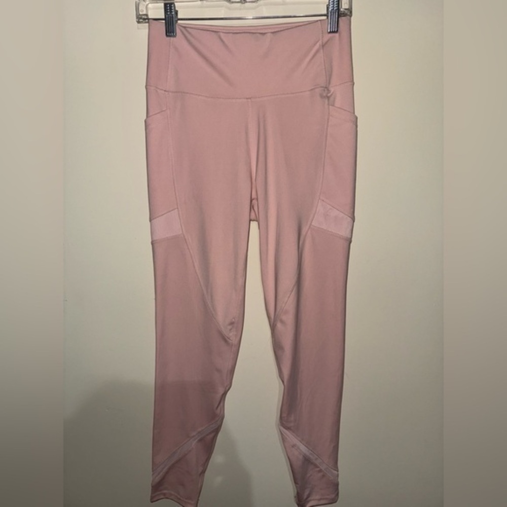 Adrienne Vittadini Blush Pink Leggings